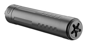 FN 96100838 Catch 22 TI 22 Cal (Rimfire), 5.25" L, Black Titanium, 1/2"-28 tpi DT Mount