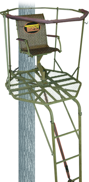 Trophy Treestands Aimer 360 16' Single Ladderstand (TL108)