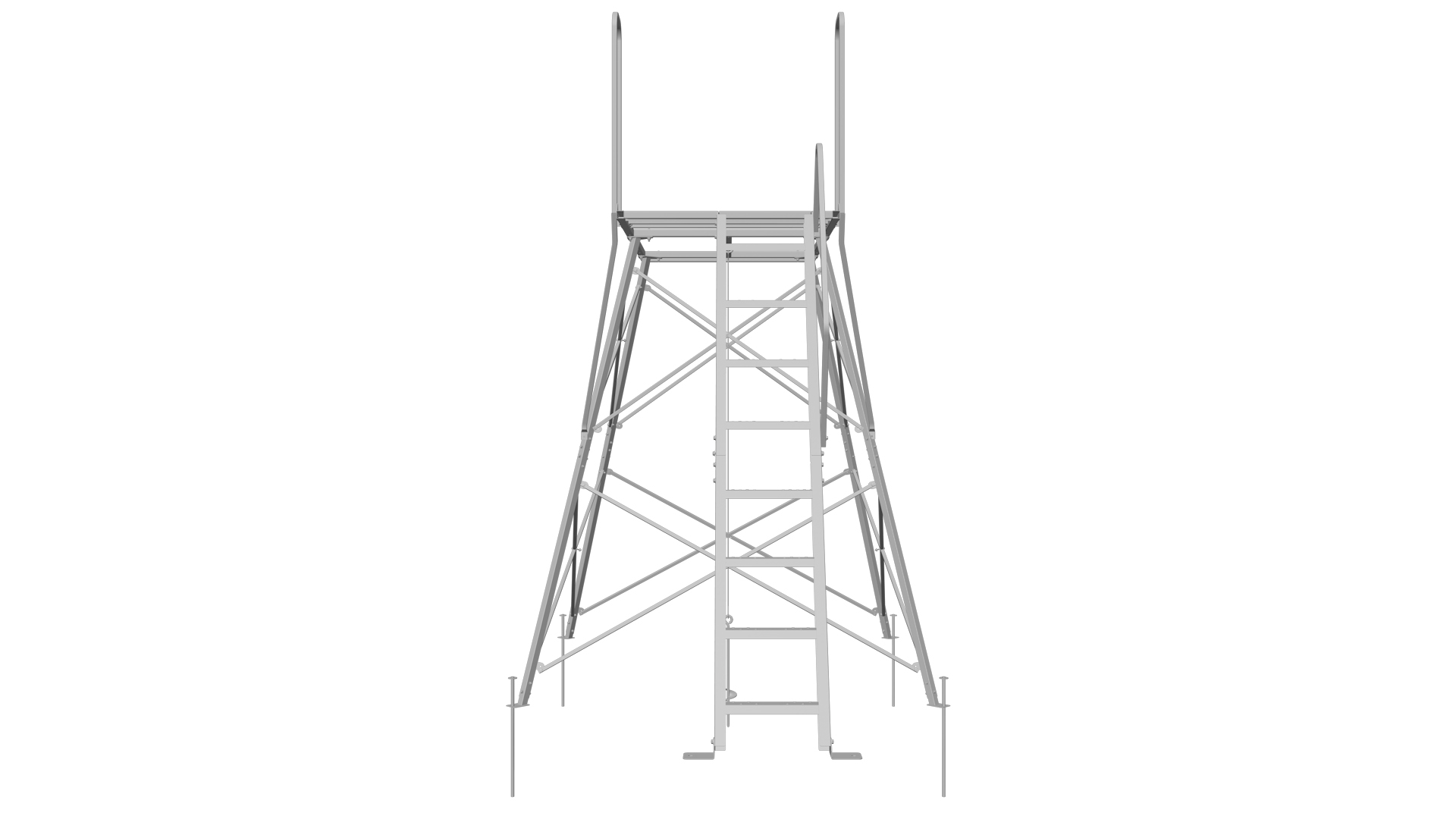 Trophy Treestands Sendero 4' Leg Extensions (TT858-LE4)