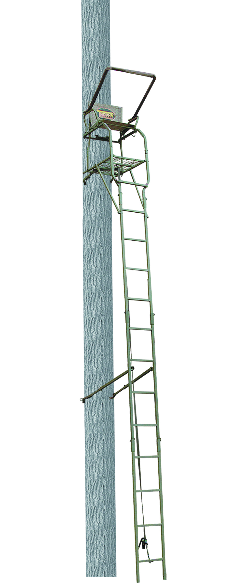 Trophy Treestands Strike Eagle 18' Single Ladderstand (TL104)