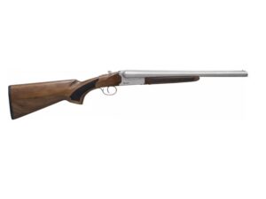 Citadel CITSBS1218NKL Coach 12 Gauge 3" 2-Round 18.50" Nickel Barrel/Rec, Fixed Walnut Stock