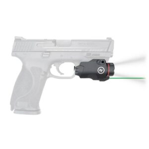Crimson Trace 0177201 Rail Master Pro Green Laser/White Light 5mW/400 Lumens, Output 633nM Wavelength, Picatinny/Weaver Rail Mount
