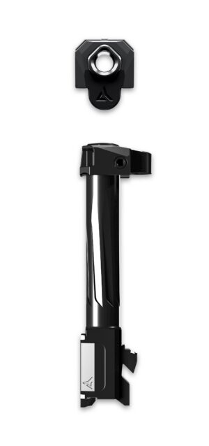 Radian Weapons G19G3ILRN Ramjet & Afterburner Combo 9mm Luger Compatible w/Glock 19 Gen3, Fluted Black Stainless Steel