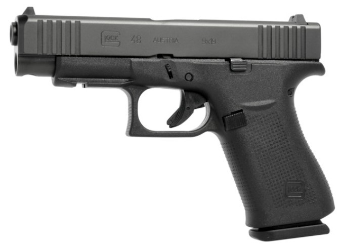 GLOCK 48 9mm LUGER FS 10-SHOT - W/ FRONT RAIL Black POLYMER