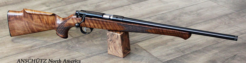 ANSCHUTZ 1712 AV SILHOUETTE - .22 LR 18" BLUED MONTE-CARLO - Image 2