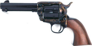 Cimarron PP410MALO El Malo Pre-War 1896-1940 45 Colt (LC) 6 Shot, 4.75" Blued Octagon Steel Barrel, Blued Cylinder, Color Case Hardened Steel Frame, Walnut Grip, Exposed Hammer