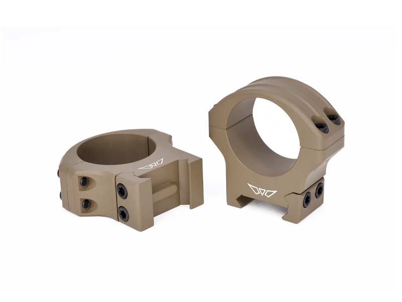 Warne 8522DE HyperLite Dark Earth Cerakote MagnaFusion Alloy 34mm Tube Picatinny/Weaver/Maxima