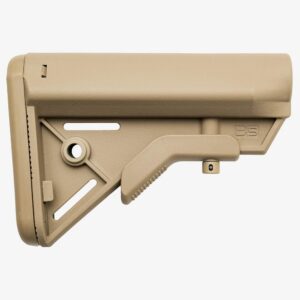 B5 Systems BRV1085 Bravo Flat Dark Earth Synthetic for AR-Platform with Mil-Spec Receiver Extension (Tube Not Included)