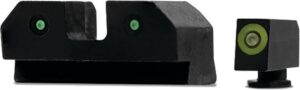 XS R3D FOR GLOCK 17/19/22/26 - 27/31-36/38 3-DOT Green TRIT
