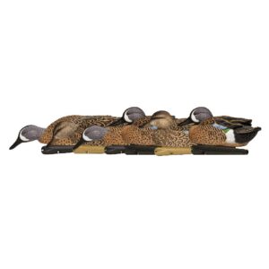 Avian X AVXAVX8080 Topflight Blue-Winged Floating Teal Decoys Multi-Colored-6 Pack