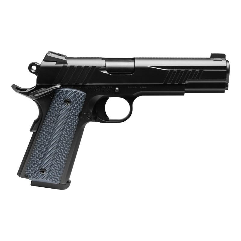 Savage Arms 67204 1911 Government 9mm Luger 10+1 5" Black Stainless Steel Barrel. Black Nitride Serrated Stainless Steel Slide. Black Nitride Stainless Steel Frame w/Beavertail, Black VZ Grip