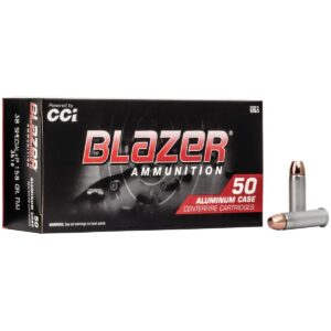 CCI 3519 Blazer Handgun 38Special +P 158gr Total Metal Jacket 50 Per Box/20 Case