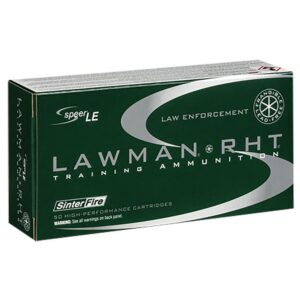 Speer 53395 Lawman Training RHT .45 ACP 155gr SinterFire Frangible 50 Per Box/20 Case