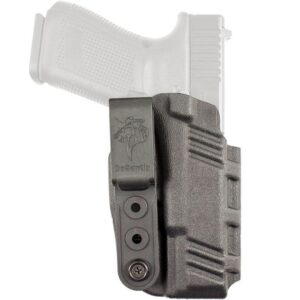 DeSantis Gunhide 137KJX7Z0 Slim-Tuk IWB Black Kydex Belt Clip Fits S&W M&P Shield 9/40 Ambidextrous