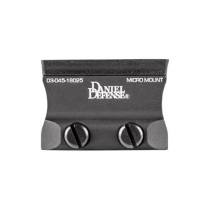Daniel Defense 0304518025 Micro Mount Black Anodized