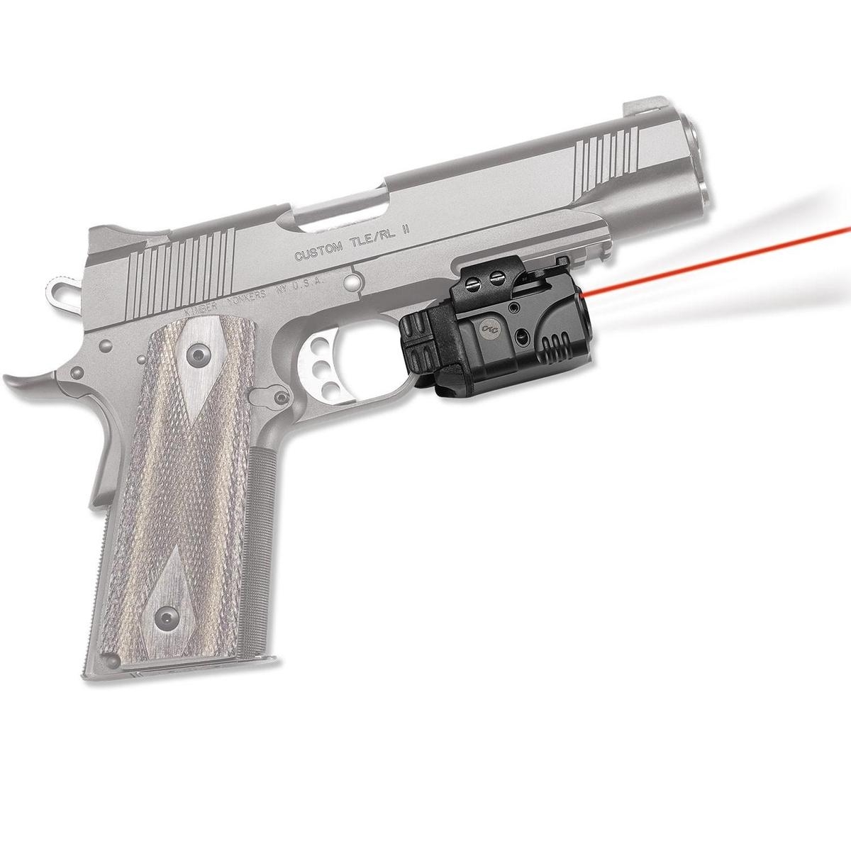Crimson Trace 0142501 Rail Master Pro Red Laser 100 Lumens, Output 633nM Wavelength, Picatinny/Weaver Rail Mount