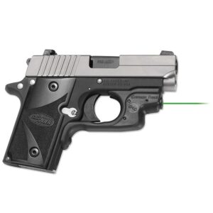 Crimson Trace 0147501 Laserguard Sig P238/P938, Green Laser Black Polymer