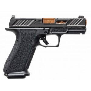 Shadow Systems SS3039CA XR920 Elite 9mm 10+1 Bronze TICN Black Nitride Optic Cut/Serrated/Window Cut Stainless Steel Slide Black Black Interchangeable Backstrap Grip *CA Compliant