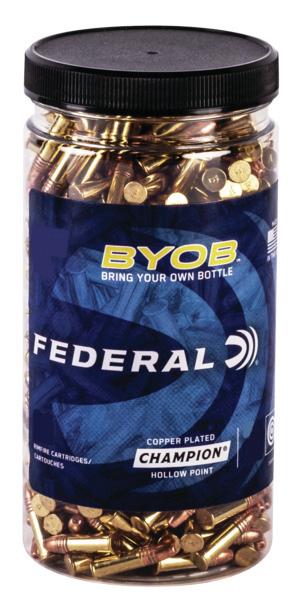 FED CHAMP .22 WMR 50GR JHP 250CT BYOB
