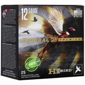 Federal Hi-Bird Fiber Wad Shotshells 12 Gauge 2-3/4" 1-1/4oz 1330fps #4 25/ct