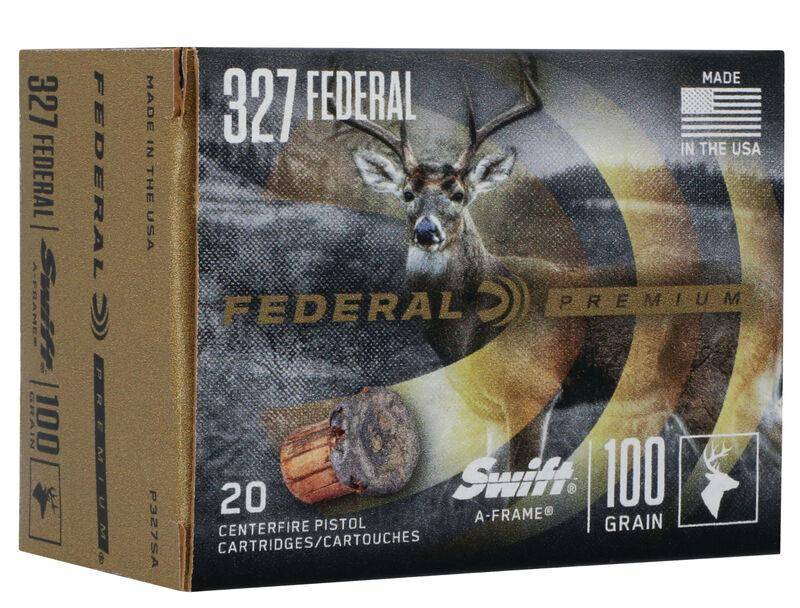 Federal P327SA Premium 327FederalMag 100gr Swift A Frame 20 Per Box/10 Case