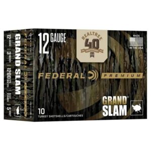 Federal Grand Slam Realtree 40th Anniversary Shotshells 12 Gauge 3" 1-3/4oz 1200 fps #5 10/ct