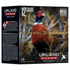 Federal Premium Upland Paper Shotshells 12 Gauge 2-3/4" 1-1/4oz 1330 fps #4 25/ct