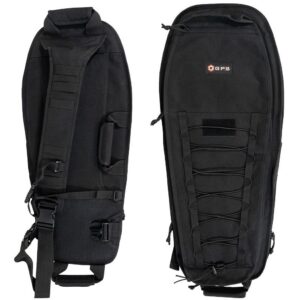 GPS Bags SRC30 Single Covert 30" Black 600D Polyester 1 Rifle