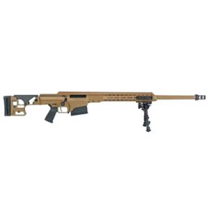 Barrett MK 22 Deployment Kit Rifle 338 Norma/300 Norma/308 Win 10-Round Magazines (5) 27" Fluted Barrel Coyote Brown with Leupold Contract Optic