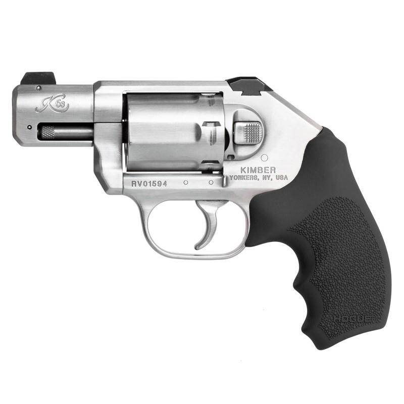 Kimber K6s DASA & DAO Bantam: Cobblestone Rubber Monogrip - Black
