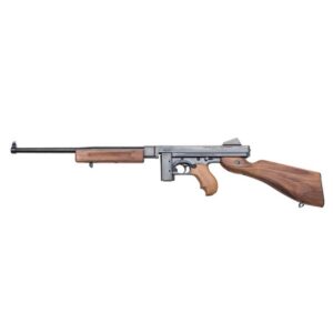 Thompson TM110S M1 Carbine Lightweight Carbine 45 ACP Caliber with 16.50" Barrel, 10+1 Capacity (Stick), Blued Metal Finish, American Walnut Stock Wood Grip Right Hand