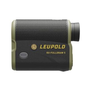 Leupold 182444 RX FullDraw 5 6x 22mm 1200 yds Max Distance Red OLED Display Black/Green Features Flightpath Technology