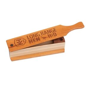 Knight & Hale KHT0207 HD Long Range Hen Box Call Turkey Sounds Cherry/Walnut