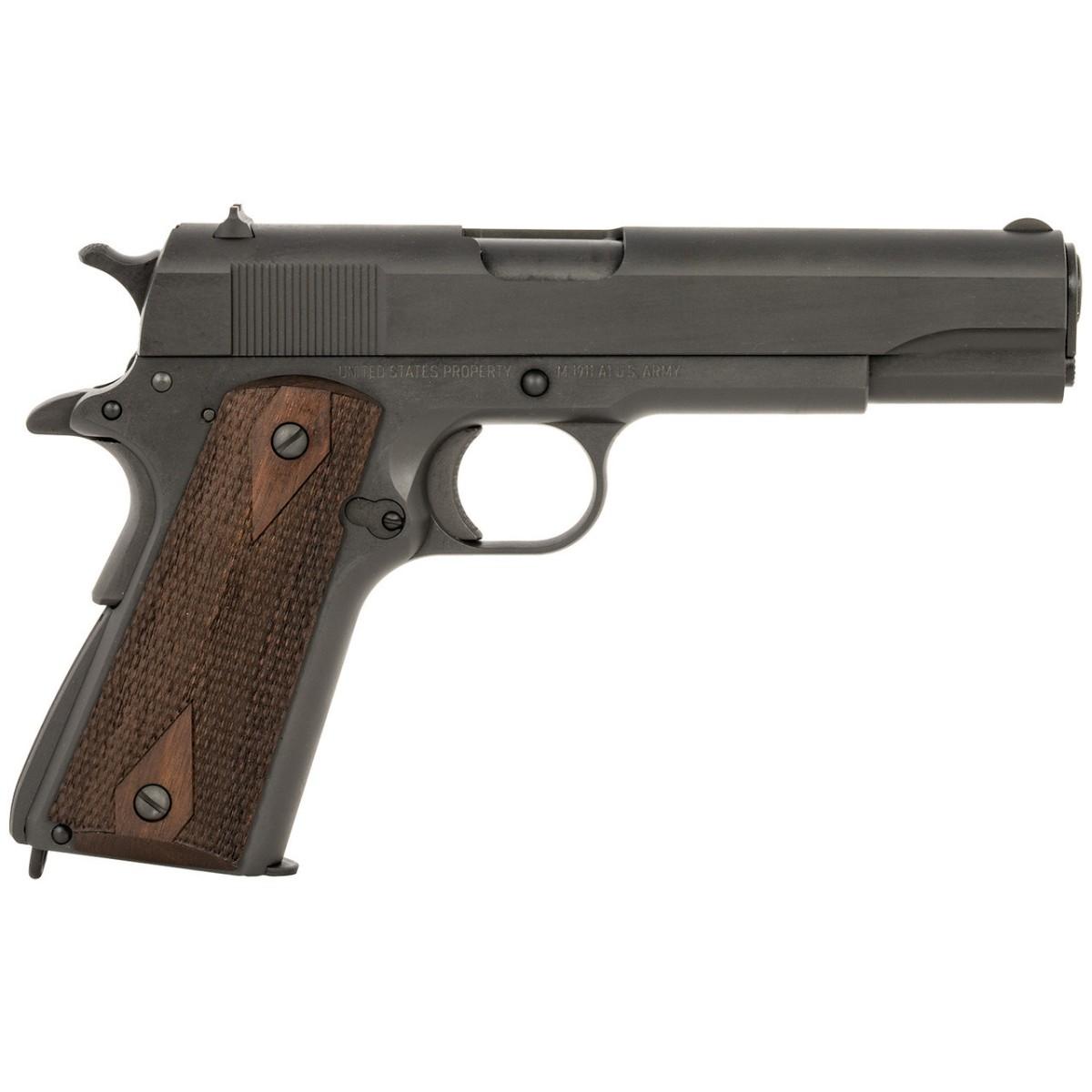 TISAS 1911A1 US ARMY 9mm - 5" BBL 7-Round Wood GRIP/BLACK
