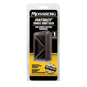 Mossberg 95046 Single Shot Sled Patriot 1-Round Short Action Black Polymer