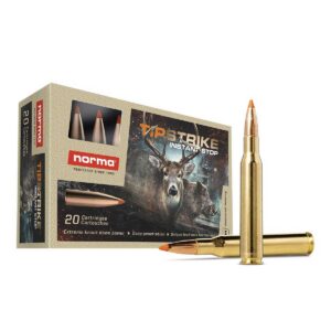 Norma Ammunition 20156502 Tipstrike 204Ruger 40gr V-Max 20 Per Box/10 Case