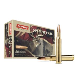Norma Ammunition 20177392 Dedicated Hunting Whitetail 30-06Springfield 150gr Pointed Soft Point 20 Per Box/10 Case