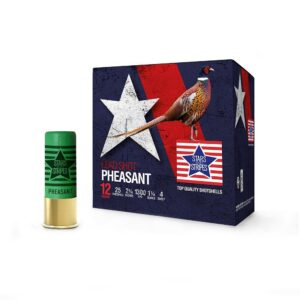 PPU Stars & Stripes Pheasant Load Shotshells 12 Gauge 2-3/4'' 1-1/4oz 1300 fps #4 25/ct
