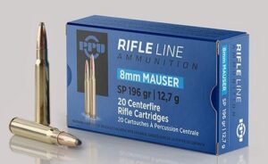 PPU 8MM MAUSER SP 196GR 20/200