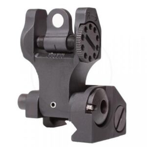 TROY BATTLESIGHT REAR FOLDING - BLACK