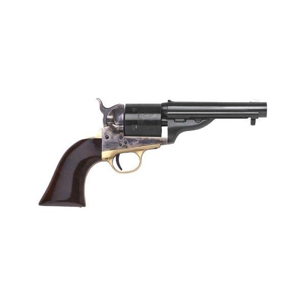 Cimarron CA914 1872 Open Top Navy 38 Long Colt 38 Special 6 Shot 7.50" Blued Steel Barrel, Blued Cylinder, Color Case Hardened Steel Frame, Walnut Grip, Exposed Hammer