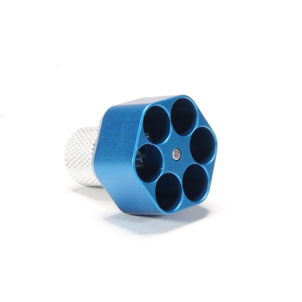 Pachmayr 02654 Competition Speedloader made of Aluminum with Blue Finish for S&W L Frame Holds up to 6rds