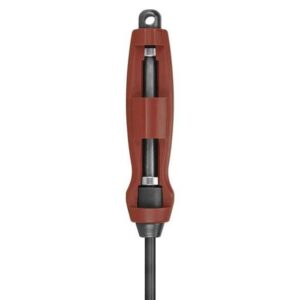Tipton Deluxe 1-Piece Carbon Fiber Cleaning Rod .22-26 Cal 26" Red