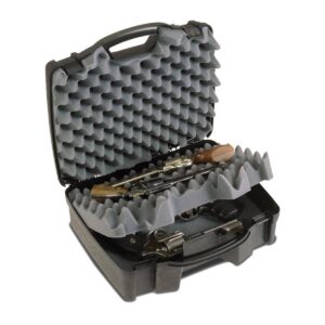 Plano 140402 Protector Pistol Case Black Polymer Holds 4 Pistols