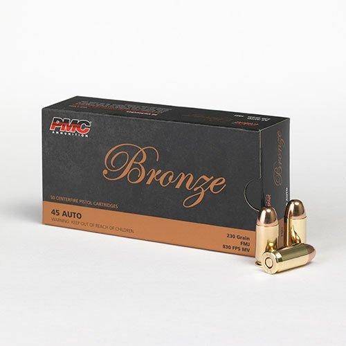 PMC 45A Bronze .45 ACP 230gr Full Metal Jacket 50 Per Box/20 Case