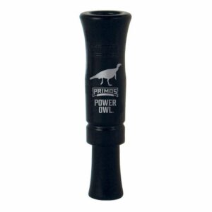 Primos 331 Power Owl Locator Open Call Owl Sounds Barred Owl Sounds Attracts Turkeys Black Acrylic