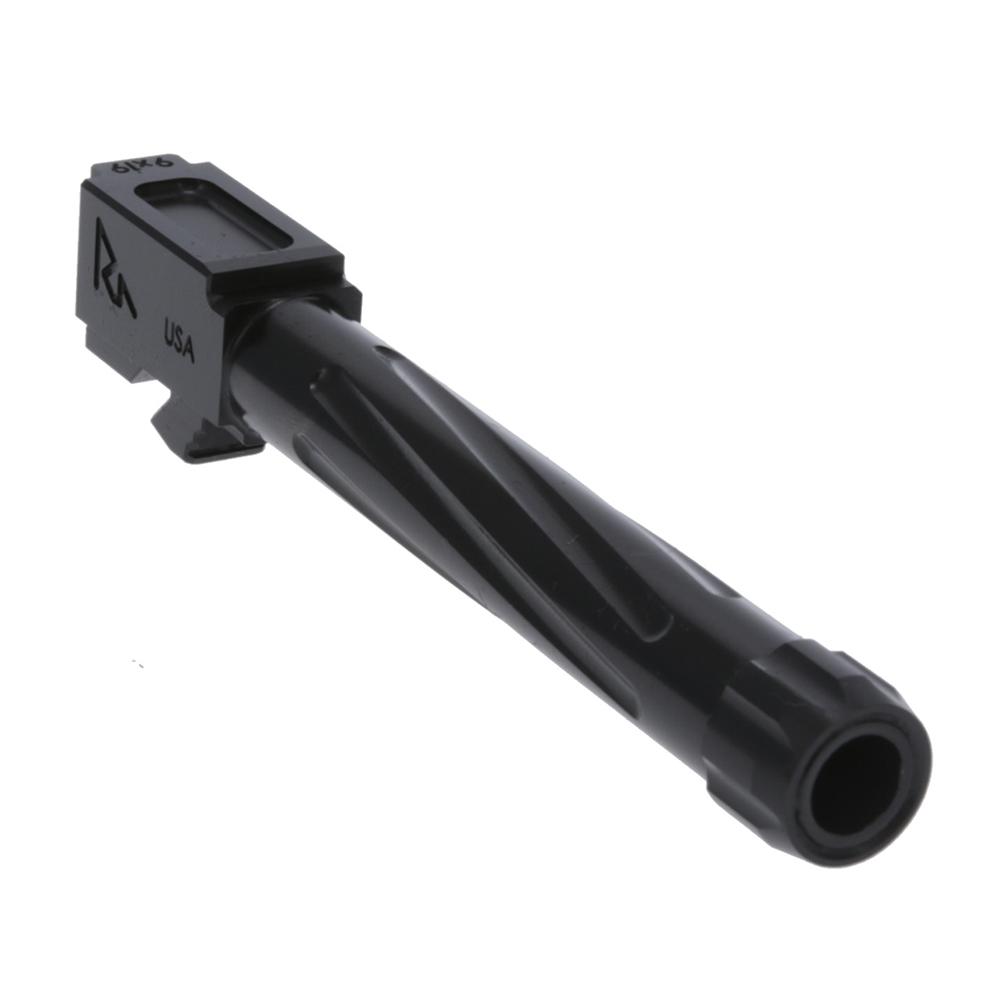 Rival Arms RA20G104A Precision V1 Match Grade 9mm Luger Compatible w/Glock 17 Gen5, 4.49" Threaded Black PVD Stainless Steel, Target Crown