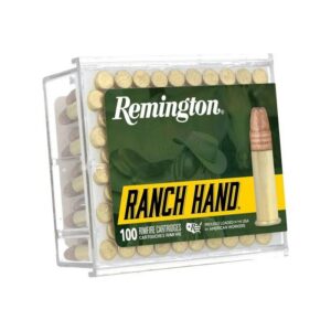 Remington Ammunition R21273 Ranch Hand Rimfire .22 LR 38gr Copper Plated Hollow Point 100 Per Box/50 Case