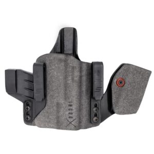 Safariland INCOG0465A0CX261MC IncogX w/Mag Caddy IWB Black/Gray Boltaron Belt Clip Fits Sig P365X/XL Right Hand