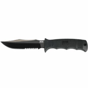 SOG SEAL PUP ELITE BLCK 4.85" W/STH